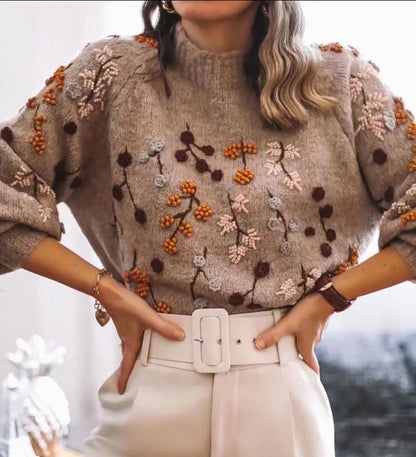 Vintage Inspired Sweater with a Contemporary Edge