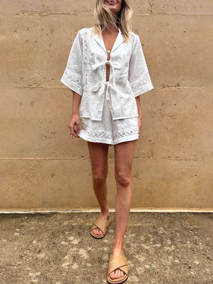 A Vintage Style Shirt with Delicate Timeless Details