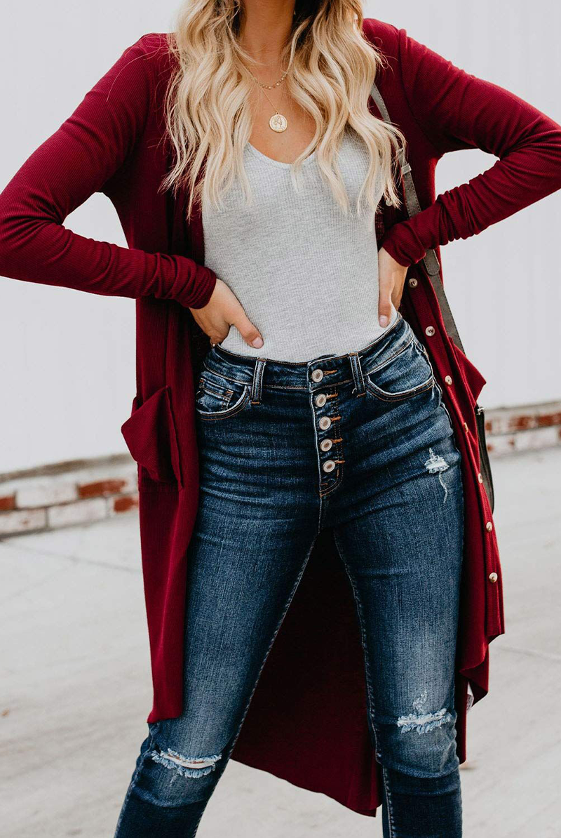 A Vintage Style Cardigan with Delicate Timeless Details