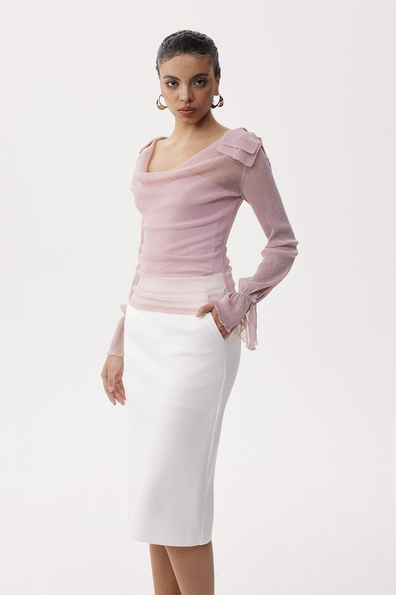 Gracefully Styled Top for Any Occasion
