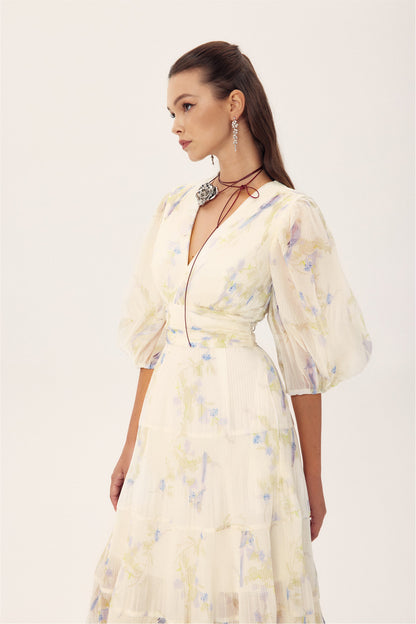 A Vintage Style Dress with Delicate Timeless Details