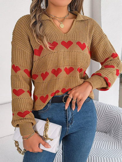 Vintage Inspired Sweater with a Contemporary Edge