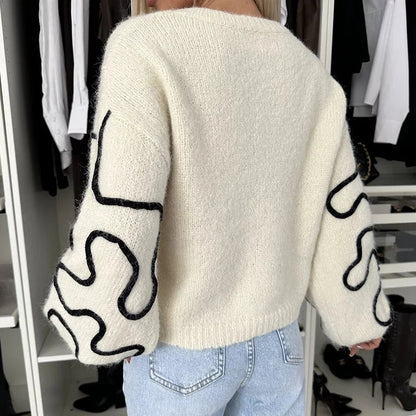 Classic Vintage Sweater with a Flattering Fit