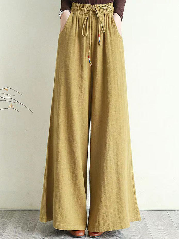 A Vintage Style Pants with Delicate Timeless Details