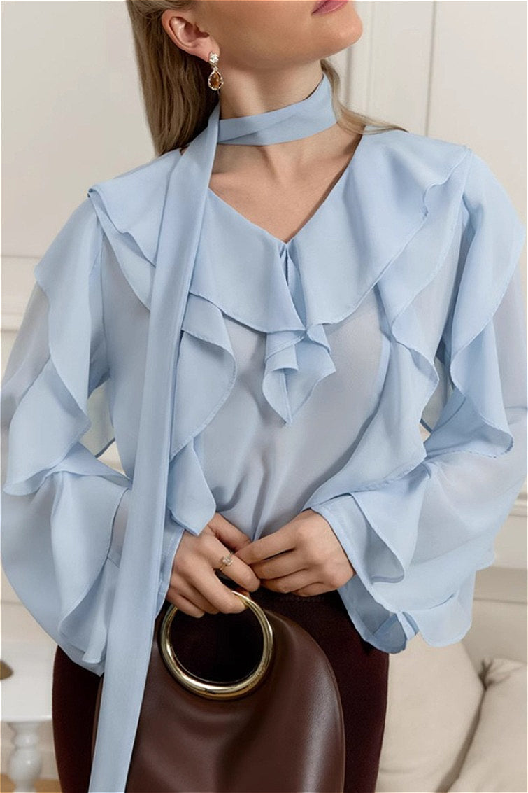 Vintage Inspired Blouse with a Contemporary Edge