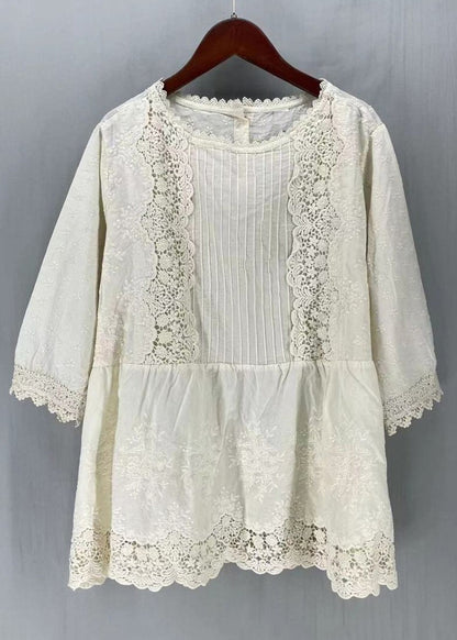 A Vintage Style Shirt with Delicate Timeless Details