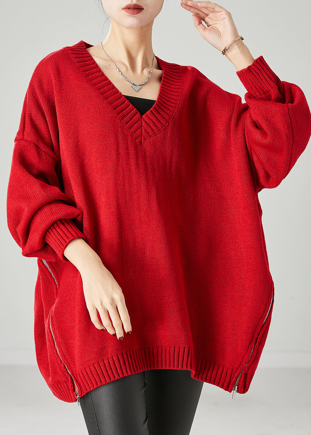 A Vintage Style Sweater with Delicate Timeless Details