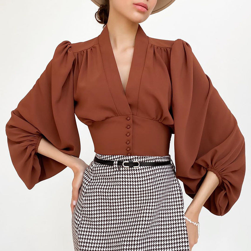 A Vintage Style Shirt with Delicate Timeless Details