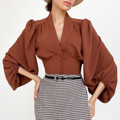 A Vintage Style Shirt with Delicate Timeless Details