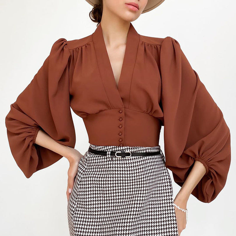 A Vintage Style Shirt with Delicate Timeless Details