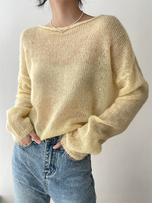 Beautifully Finished Sweater in a Timeless Design