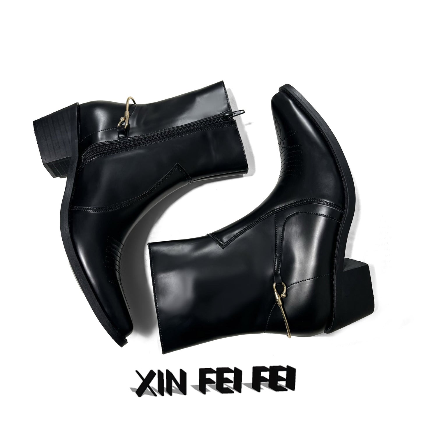 A Vintage Style Boots with Delicate Timeless Details