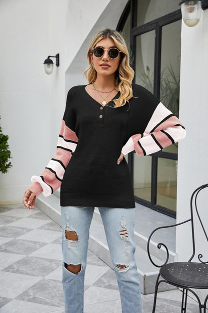 Beautifully Finished Sweater in a Timeless Design