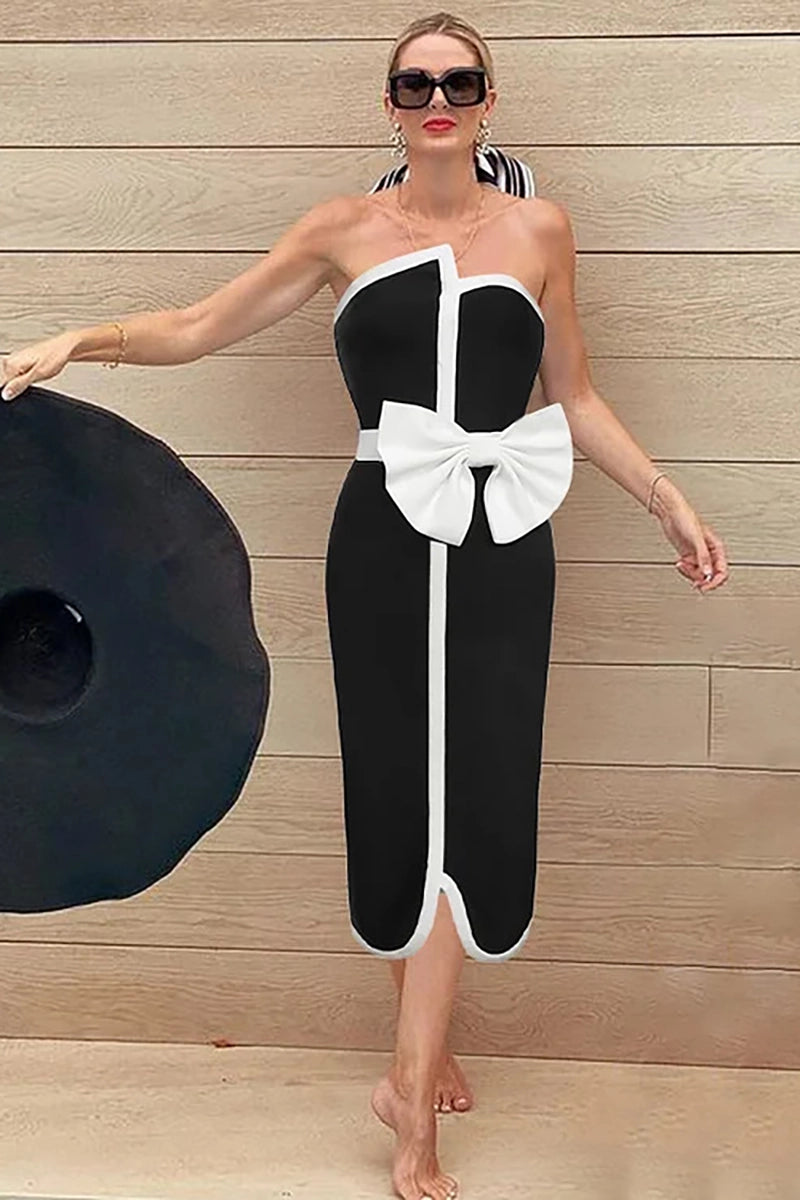 Well Tailored Swimsuit with a Graceful Silhouette