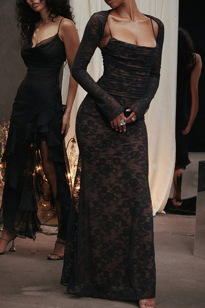 A Vintage Style Dress with Delicate Timeless Details