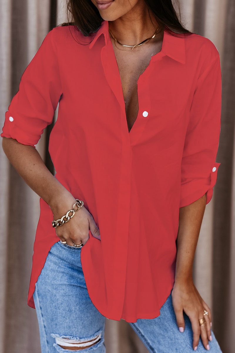 Well Tailored Blouse with a Graceful Silhouette