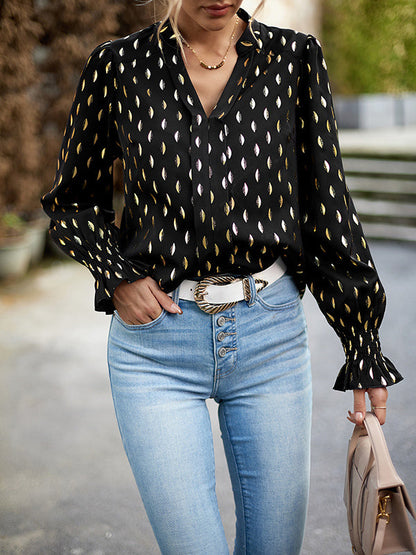 Vintage Inspired Blouse with a Contemporary Edge