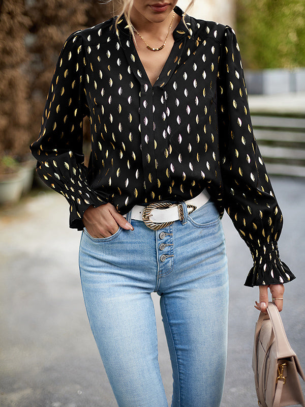 Vintage Inspired Blouse with a Contemporary Edge