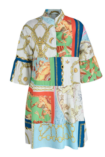 Classic Vintage Dress with a Flattering Fit