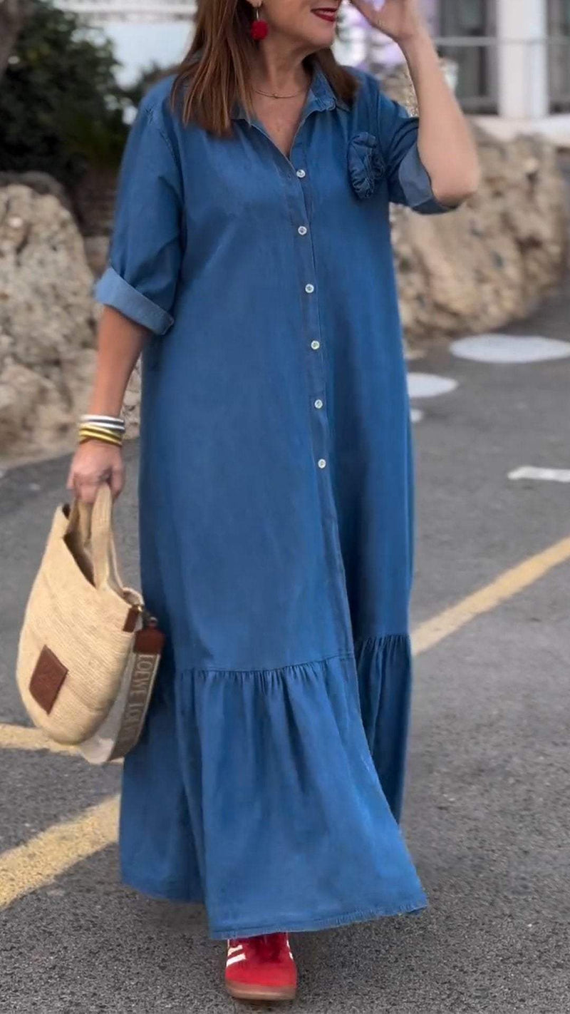 A Vintage Style Dress with Delicate Timeless Details