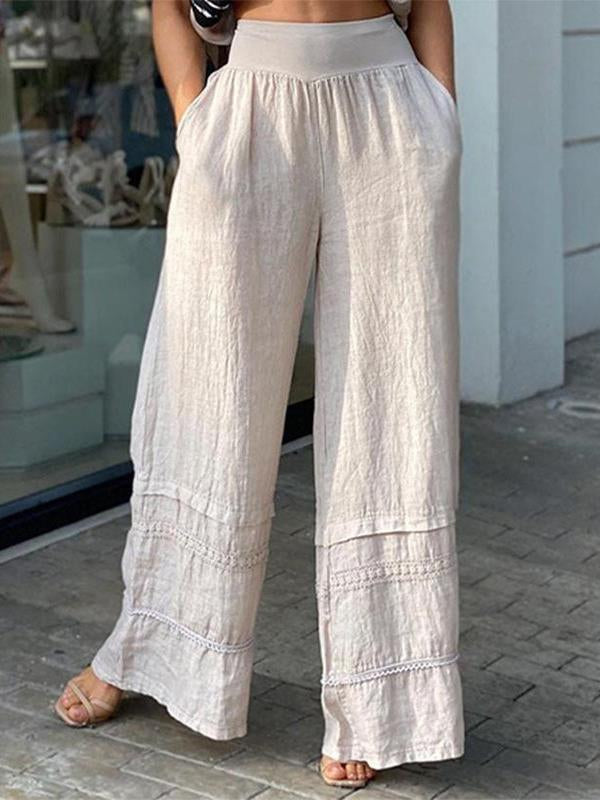 A Vintage Style Pants with Delicate Timeless Details