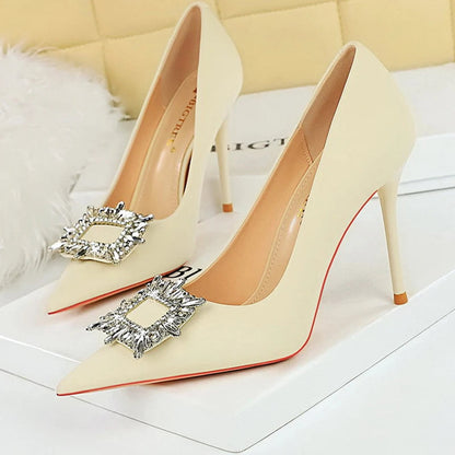 Sophisticated Heels with a Clean Classic Look
