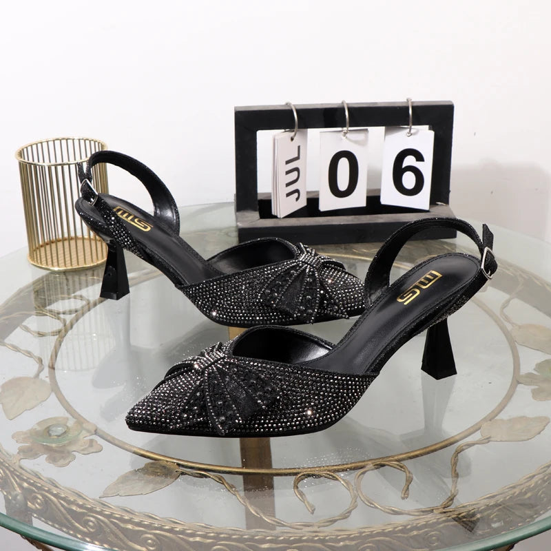 A Vintage Style Heels with Delicate Timeless Details
