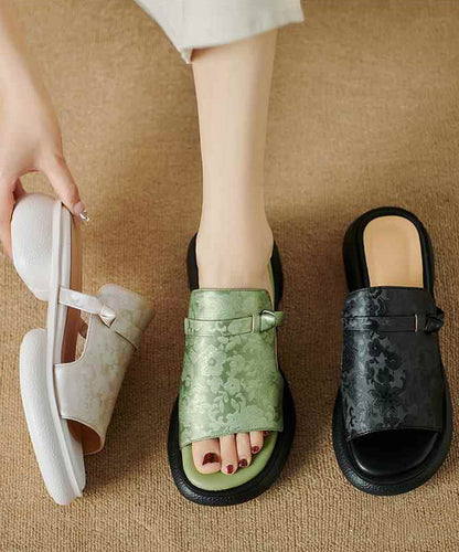 Vintage Inspired Sandals with a Contemporary Edge