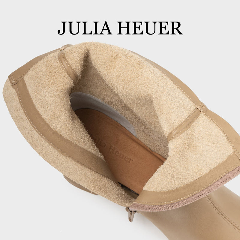 A Vintage Style Boots with Delicate Timeless Details