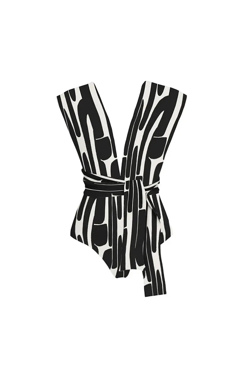 Classic Vintage Swimsuit with a Flattering Fit