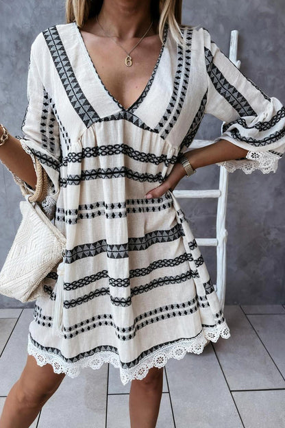 A Vintage Style Dress with Delicate Timeless Details