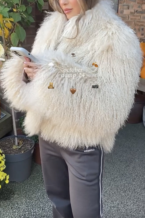 A Vintage Style Coat with Delicate Timeless Details