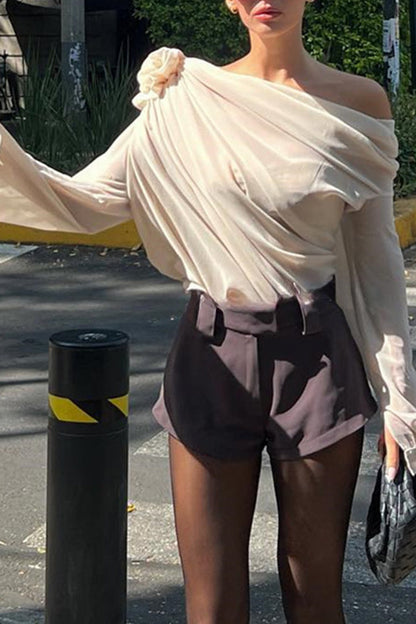 A Vintage Style Blouse with Delicate Timeless Details