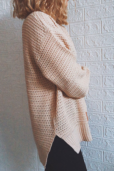 A Vintage Style Sweater with Delicate Timeless Details