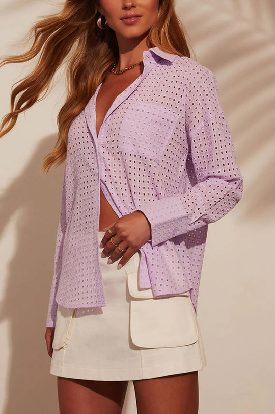 Well Tailored Shirt with a Graceful Silhouette