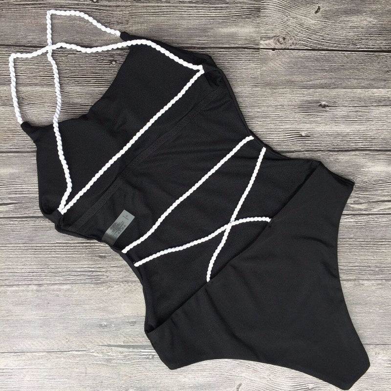 Classic Vintage Swimsuit with a Flattering Fit