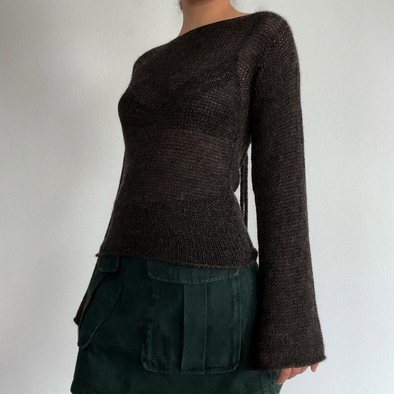 Beautifully Finished Sweater in a Timeless Design
