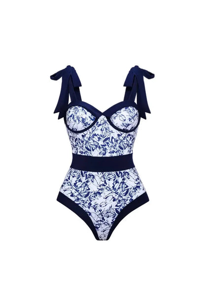 A Vintage Style Swimsuit with Delicate Timeless Details