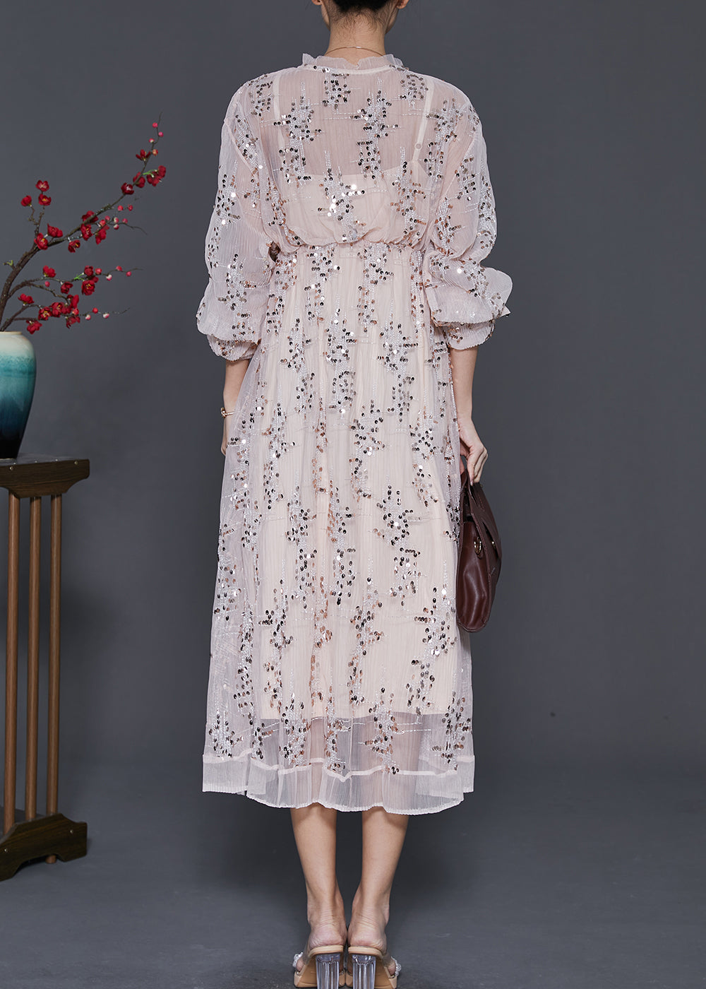 Classic Vintage Dress with a Flattering Fit