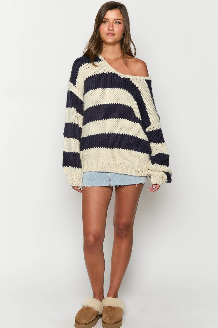 Vintage Inspired Sweater with a Contemporary Edge