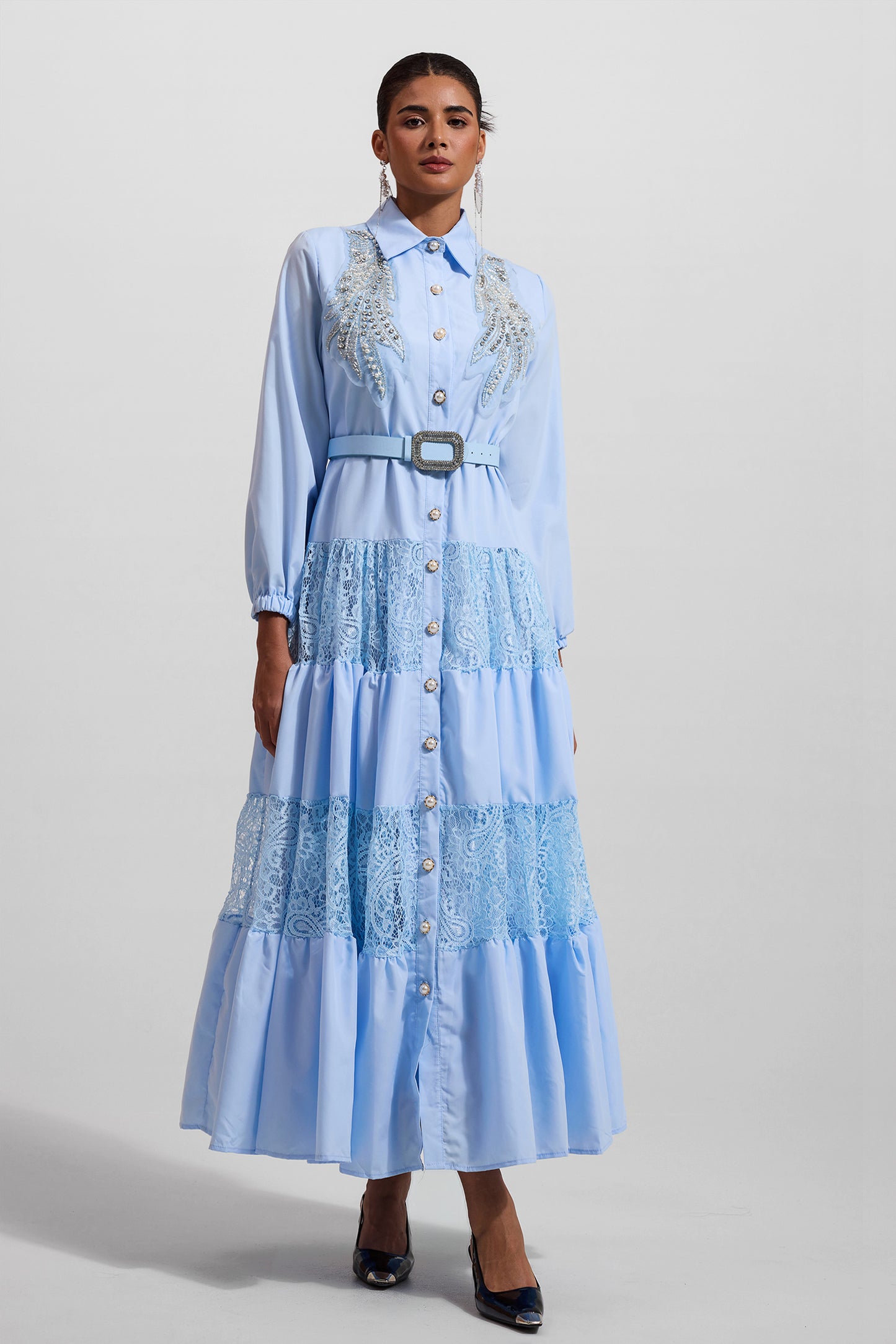 A Vintage Style Dress with Delicate Timeless Details