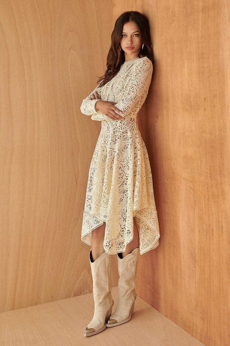 A Vintage Style Dress with Delicate Timeless Details