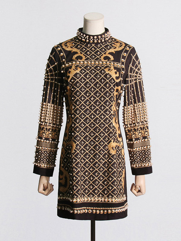 Classic Vintage Dress with a Flattering Fit
