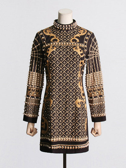 Classic Vintage Dress with a Flattering Fit