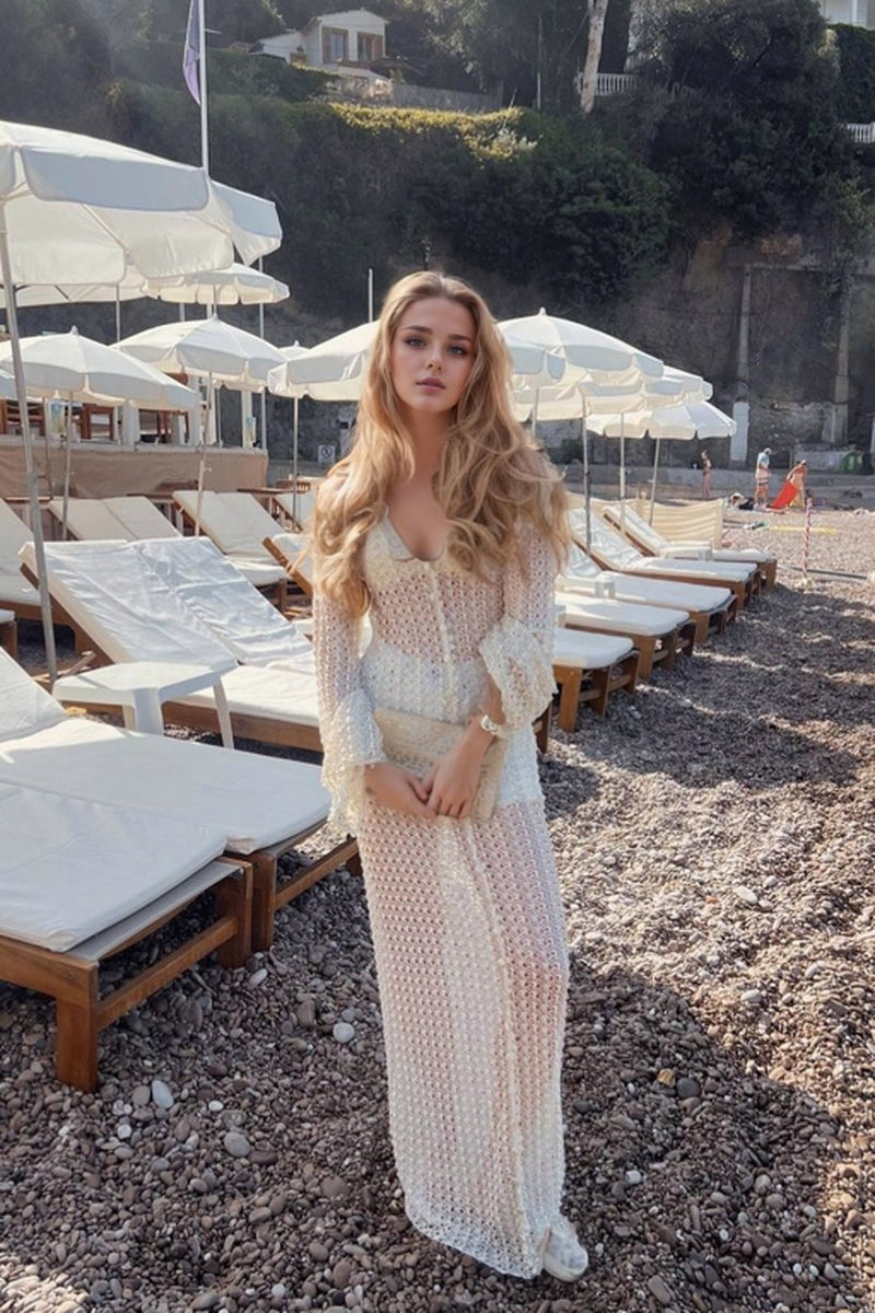 A Vintage Style Dress with Delicate Timeless Details