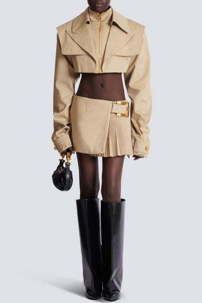 Well Tailored Garment with a Graceful Silhouette