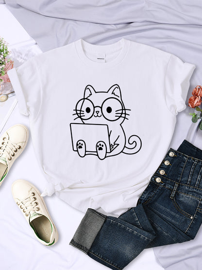 A Vintage Style T-Shirt with Delicate Timeless Details
