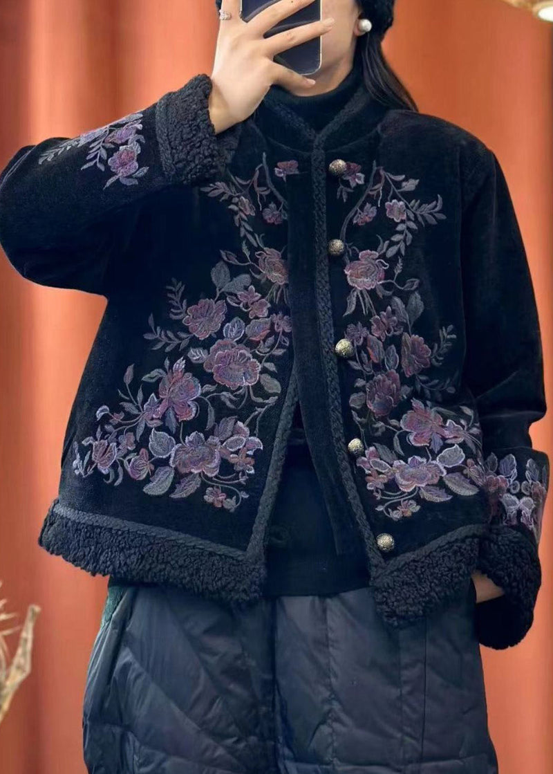 A Vintage Style Coat with Delicate Timeless Details