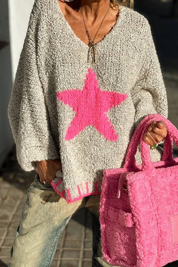 Vintage Inspired Sweater with a Contemporary Edge