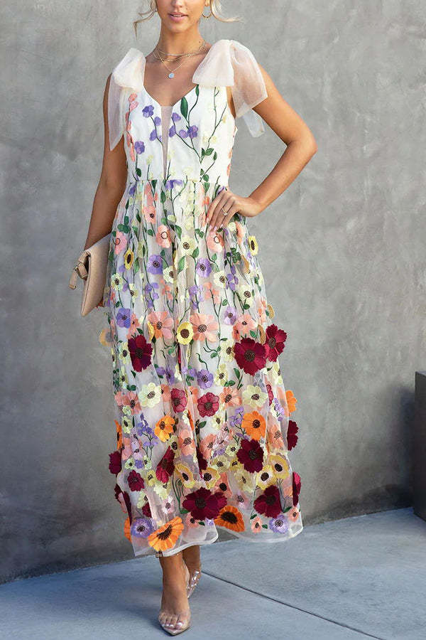 A Vintage Style Dress with Delicate Timeless Details